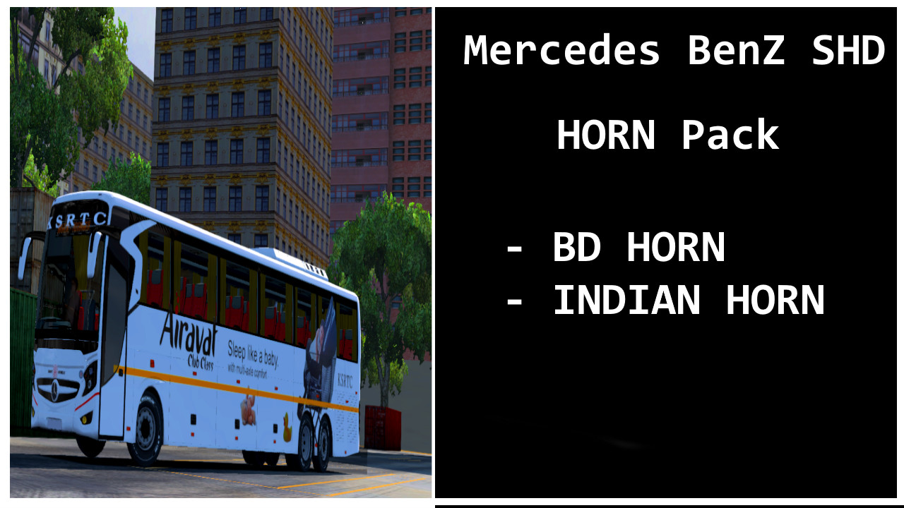 Mercedes SHD Horn Pack